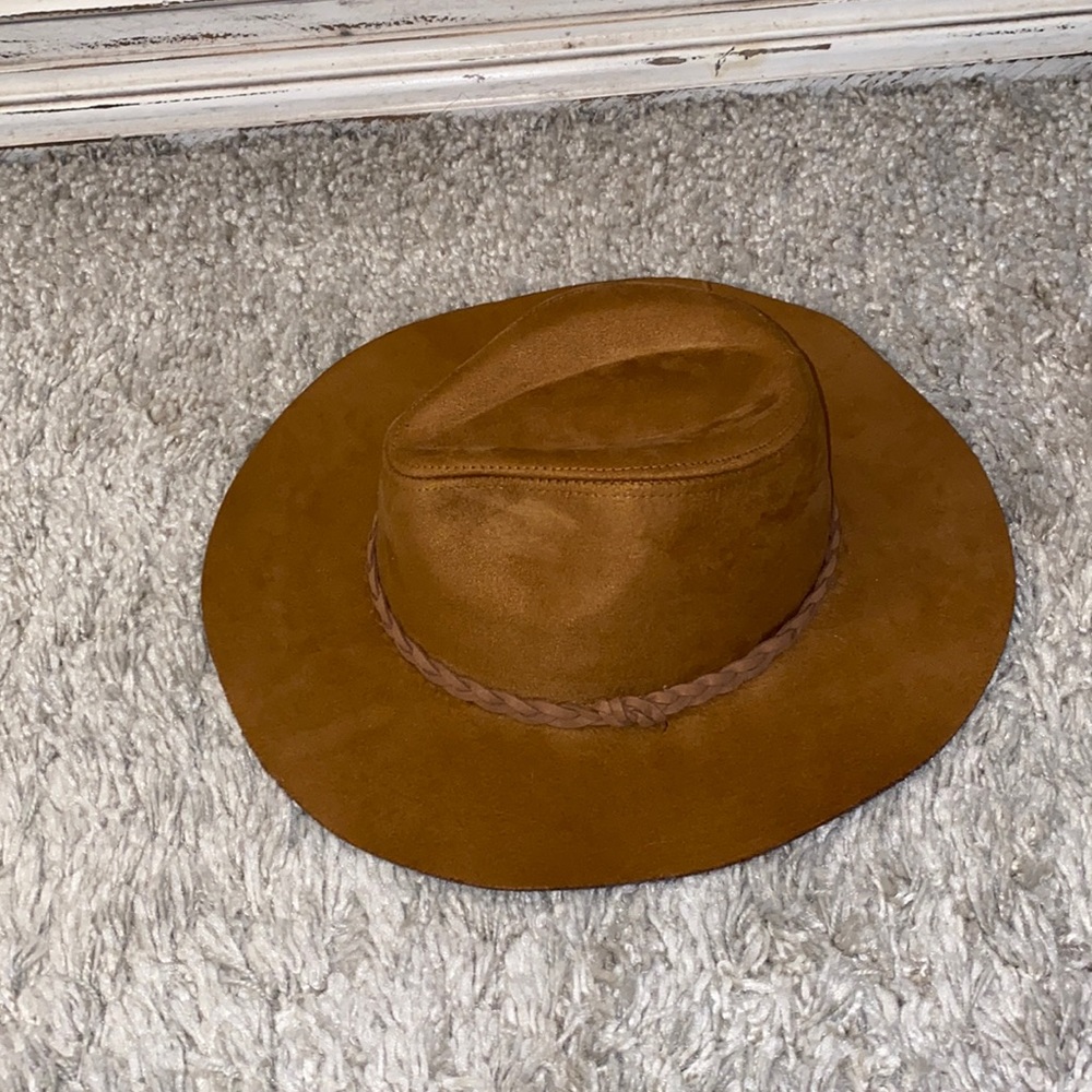 Suede fashion hat